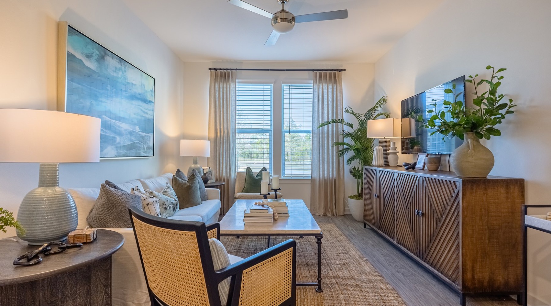 open-concept apartment interiors jacksonville fl