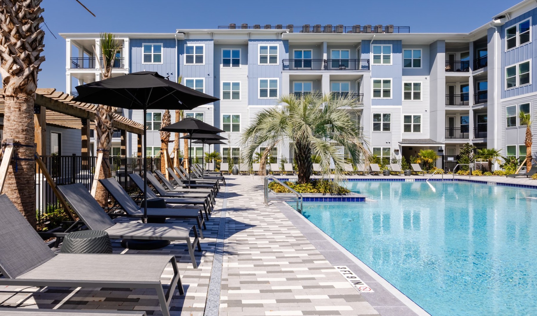 Madison Fountains Apartments Pool Deck in Nocatee, Florida