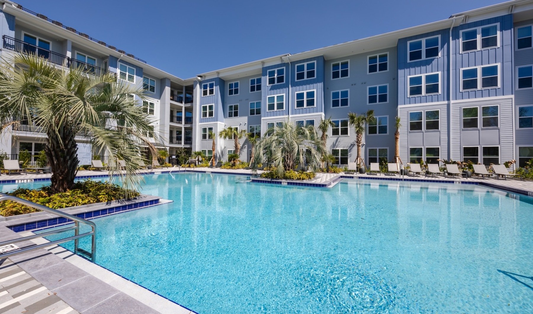 Madison Fountains Apartments Pool Deck in Nocatee, Florida